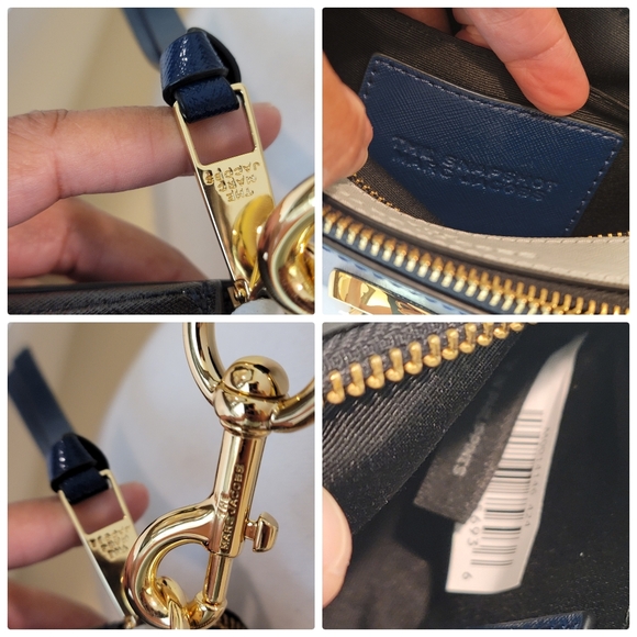 MARC JACOB SNAPSHOT CROSSBODY BAG 💯 AUTHENTIC SAFFIANO LEATHER Original Strap - Picture 9 of 16